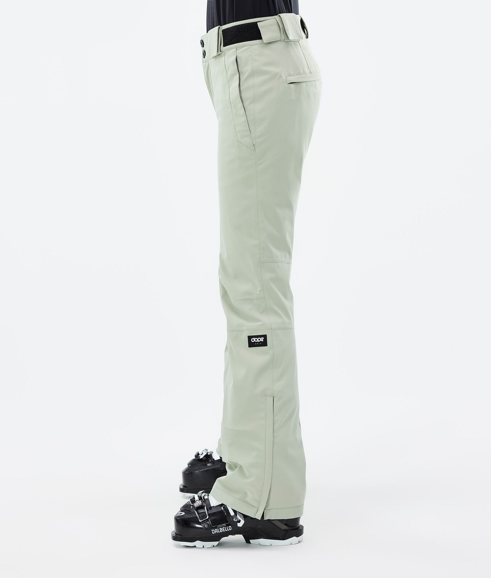Dope Con W 2022 Pantalon de Ski Femme Soft Green