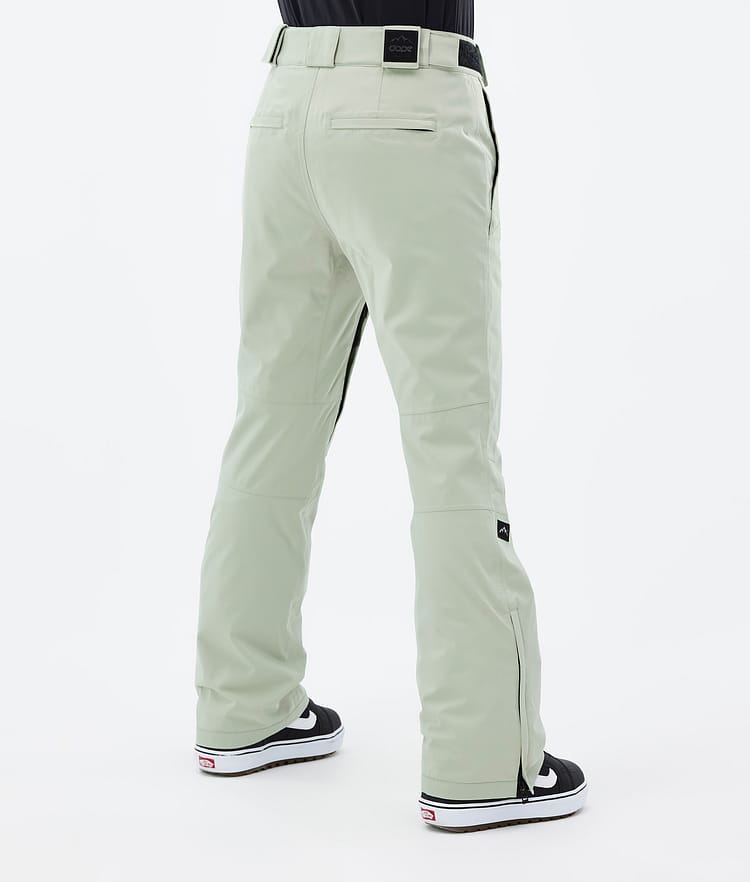 Dope Con W 2022 Pantalon de Snowboard Femme Soft Green, Image 3 sur 5