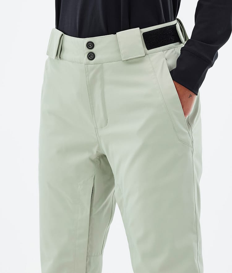 Dope Con W 2022 Pantalon de Ski Femme Soft Green, Image 4 sur 5