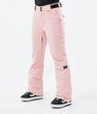 Dope Con W 2022 Pantalon de Snowboard Femme Soft Pink