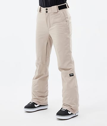 Dope Con W 22 Pantalon de Snowboard Femme Sand