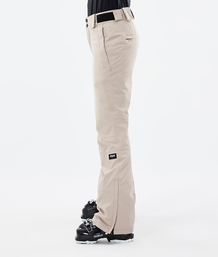 Dope Con W 2022 Pantalon de Ski Femme Sand