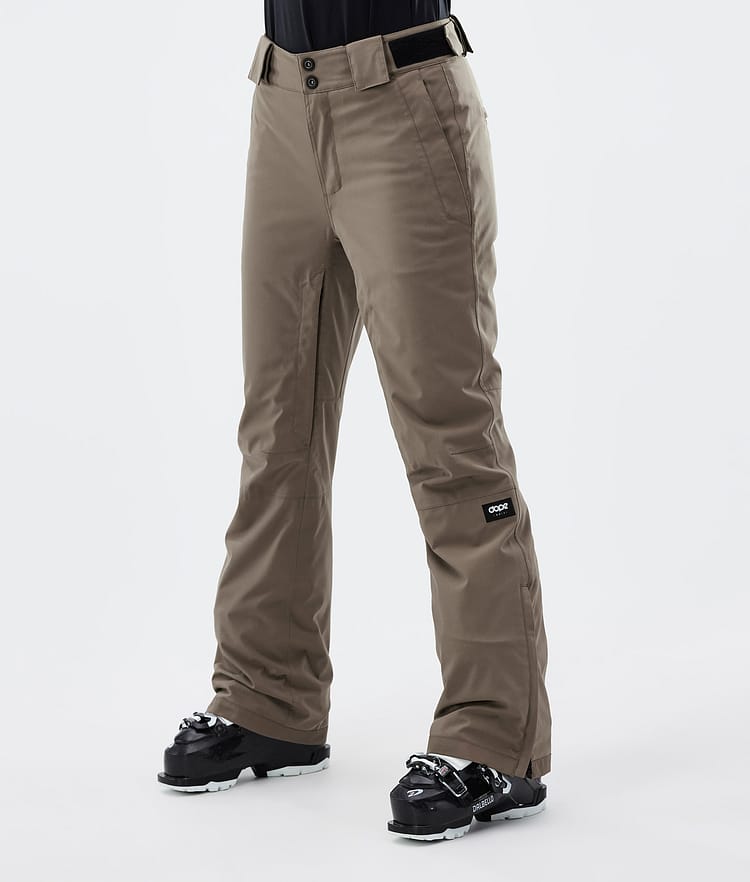 Dope Con W 2022 Pantalones Esquí Mujer Walnut - Marrón