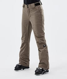 Dope Con W 22 Ski Pants Women Walnut