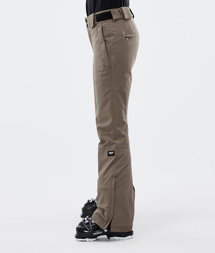 Dope Con W 2022 Ski Pants Women Walnut