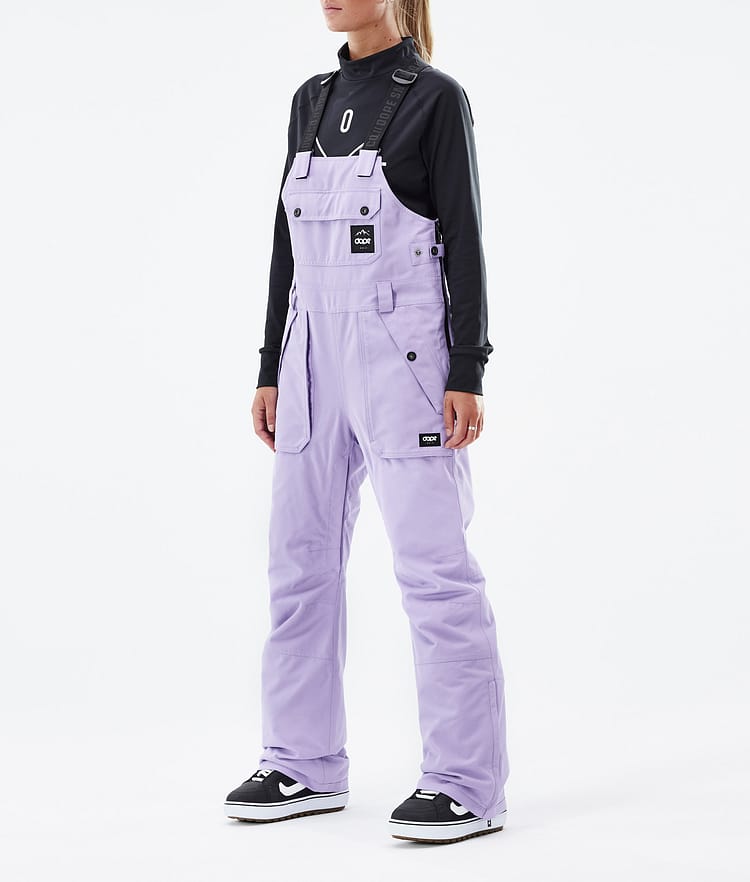 Dope Notorious B.I.B W 2022 Snowboard Pants Women Faded Violet Renewed, Image 1 of 6