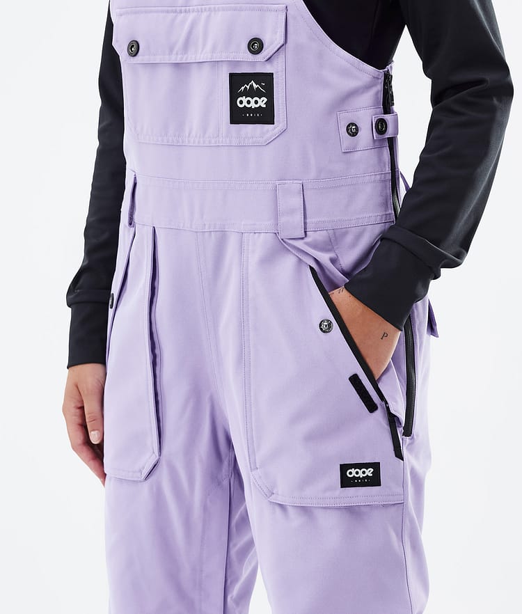 Dope Notorious B.I.B W 2022 Pantalon de Snowboard Femme Faded Violet, Image 4 sur 6