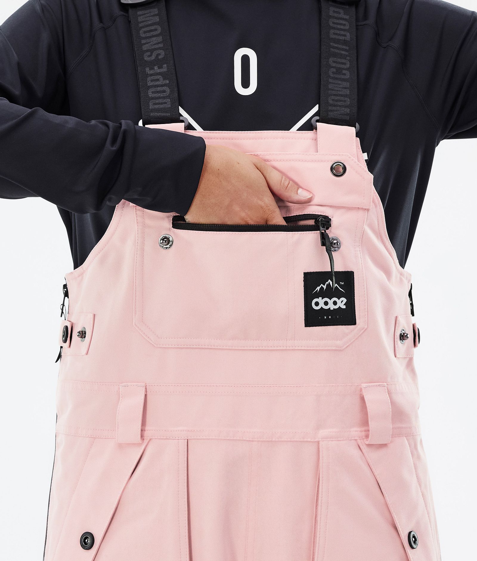 Dope Notorious B.I.B W 2022 Pantalon de Snowboard Femme Soft Pink Renewed, Image 5 sur 6