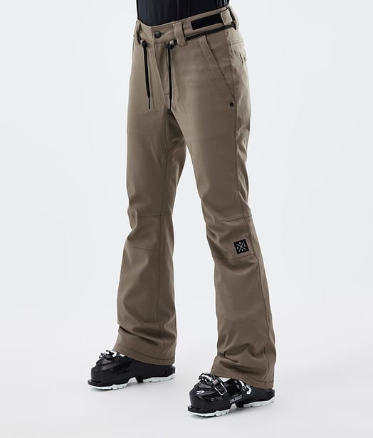 Dope Tigress W Pantalon de Ski Femme Walnut