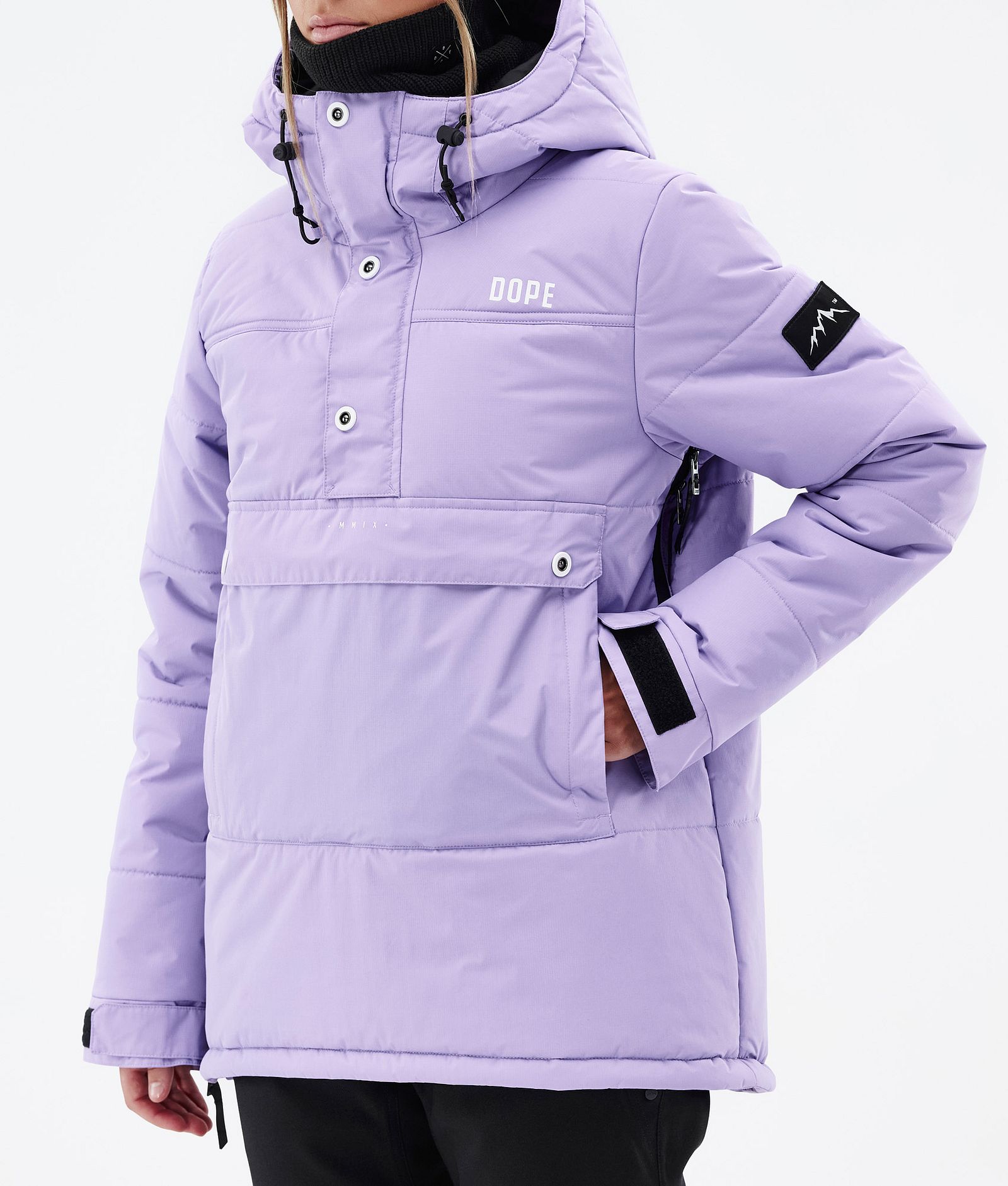 Dope Puffer W Skijakke Dame Faded Violet, Billede 8 af 9