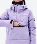 Dope Puffer W Skijakke Dame Faded Violet, Billede 9 af 9