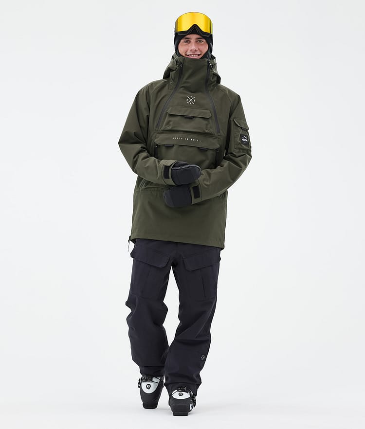 Dope Akin Ski jas Heren Olive Green, Afbeelding 2 van 9