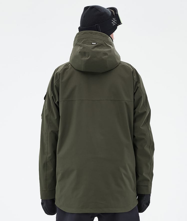 Dope Akin Snowboard jas Heren Olive Green, Afbeelding 6 van 9