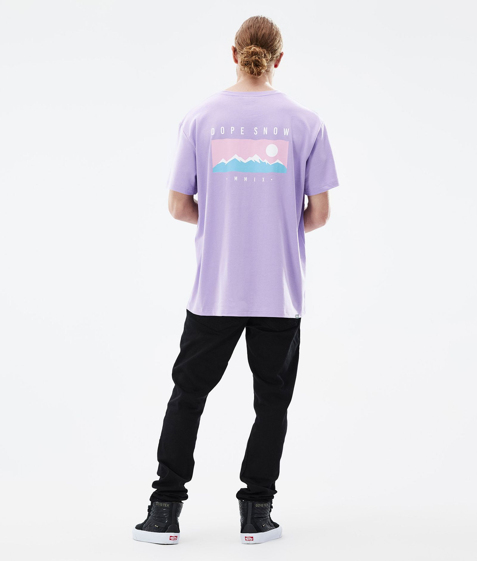 Dope Standard 2022 Camiseta Hombre Range Faded Violet, Imagen 4 de 5