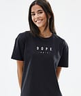 Dope Standard W 2022 T-shirt Dame Peak Black, Billede 2 af 5