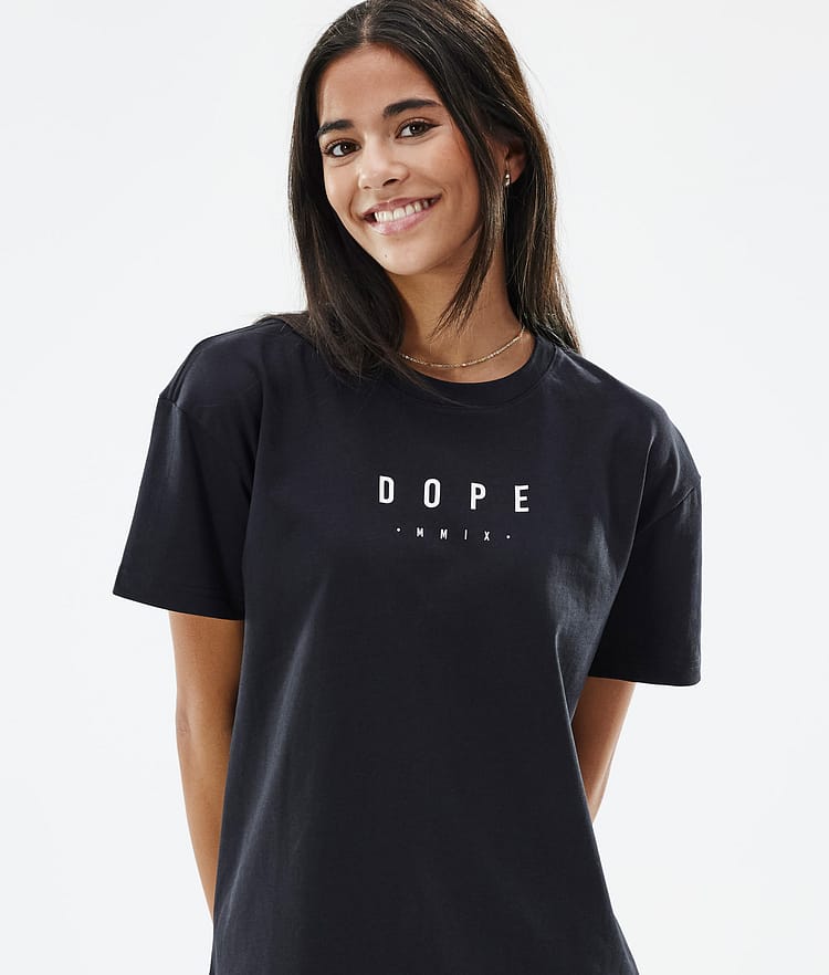 Dope Standard W 2022 T-shirt Donna Peak Black, Immagine 2 di 5