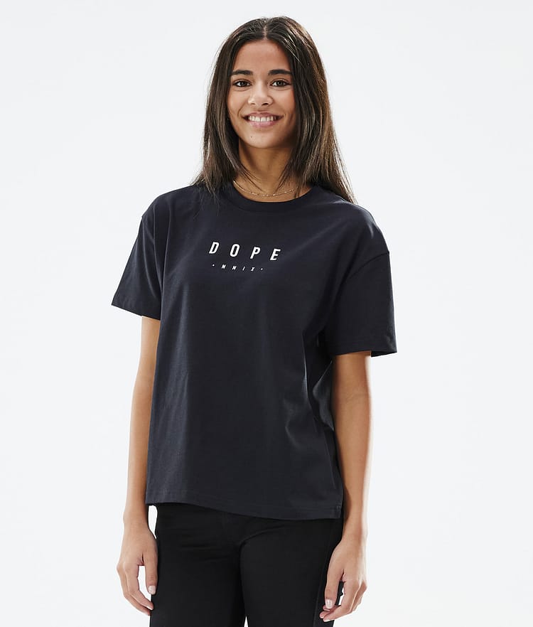 Dope Standard W 2022 T-shirt Dames Peak Black