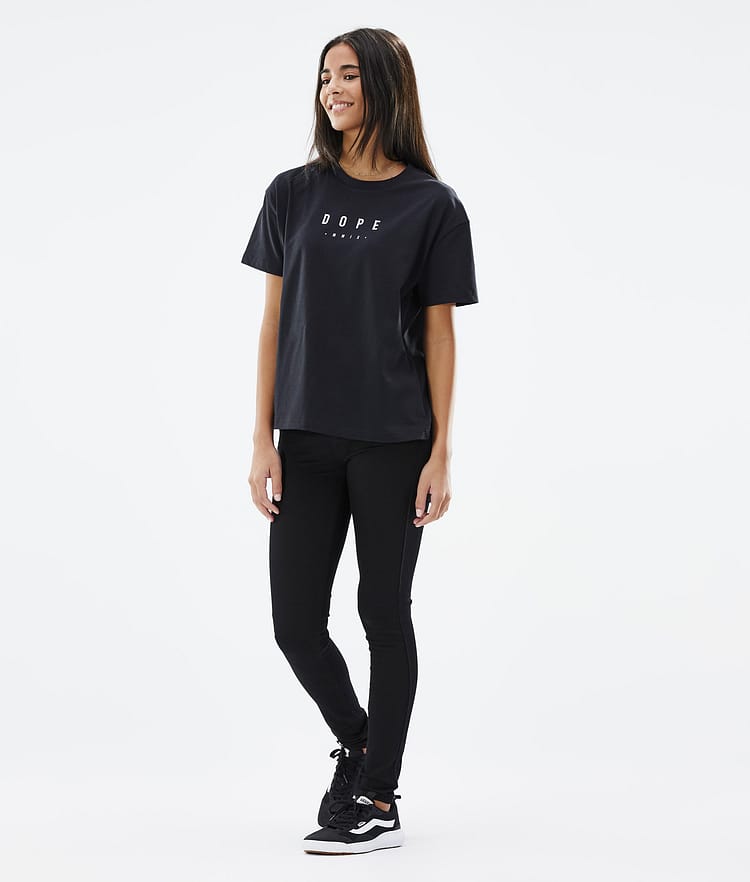 Dope Standard W 2022 T-shirt Donna Peak Black, Immagine 5 di 5