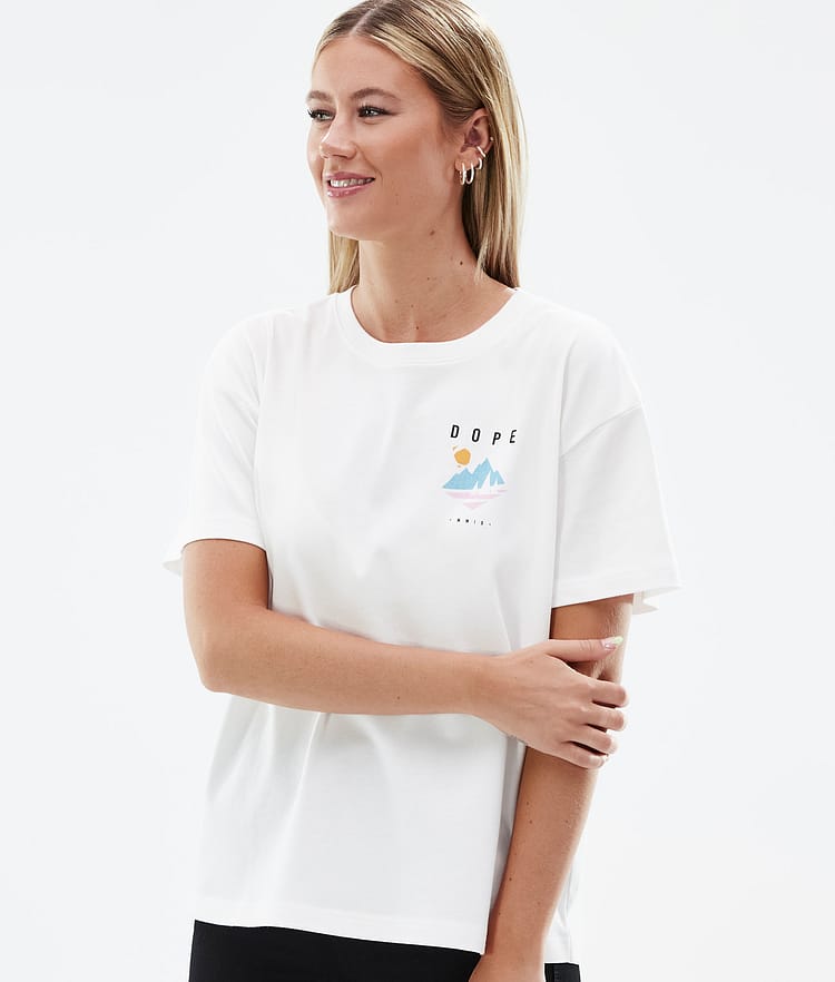 Dope Standard W 2022 Camiseta Mujer Pine White, Imagen 3 de 5