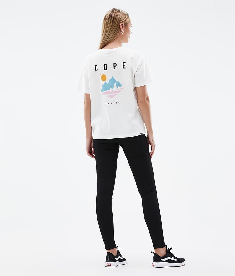 Dope Standard W 2022 Camiseta Mujer Pine White, Imagen 4 de 5