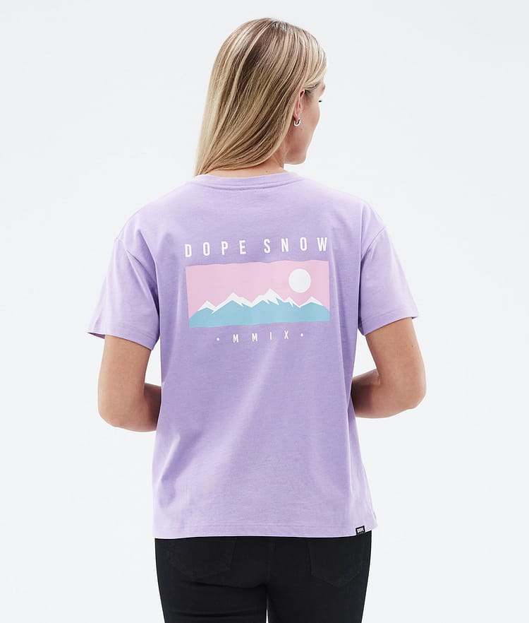 Dope Standard W 22 Camiseta Mujer Range Faded Violet, Imagen 1 de 5