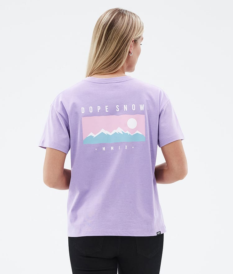 Dope Standard W 2022 T-shirt Dames Range Faded Violet, Afbeelding 1 van 5
