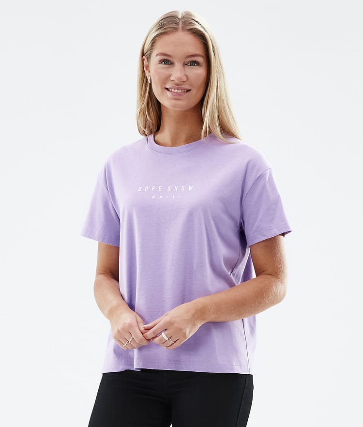 Dope Standard W 22 Camiseta Mujer Range Faded Violet, Imagen 2 de 5
