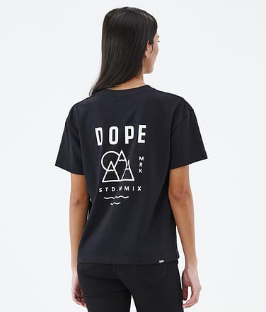 Dope Standard W 2022 T-shirt Kobiety Summit Black