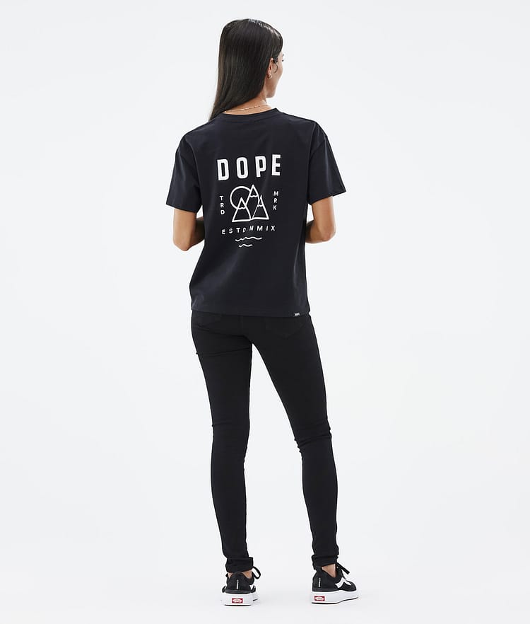 Dope Standard W 2022 T-shirt Dames Summit Black, Afbeelding 4 van 5