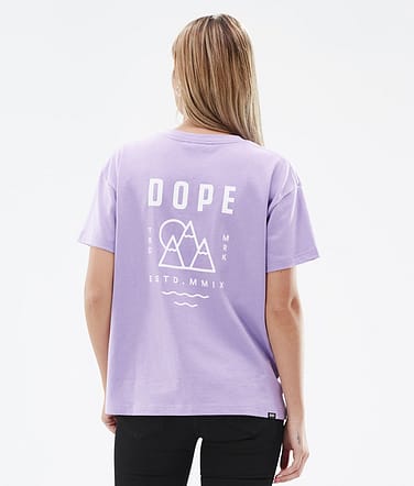 Dope Standard W 2022 T-shirt Dame Summit Faded Violet