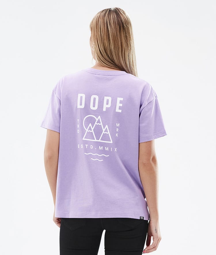 Dope Standard W 2022 T-shirt Dames Summit Faded Violet, Afbeelding 1 van 5