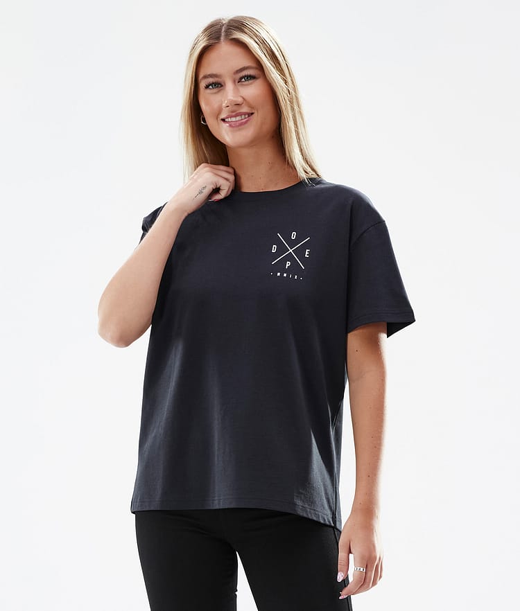 Dope Standard W 2022 T-shirt Dames 2X-Up Black, Afbeelding 2 van 5