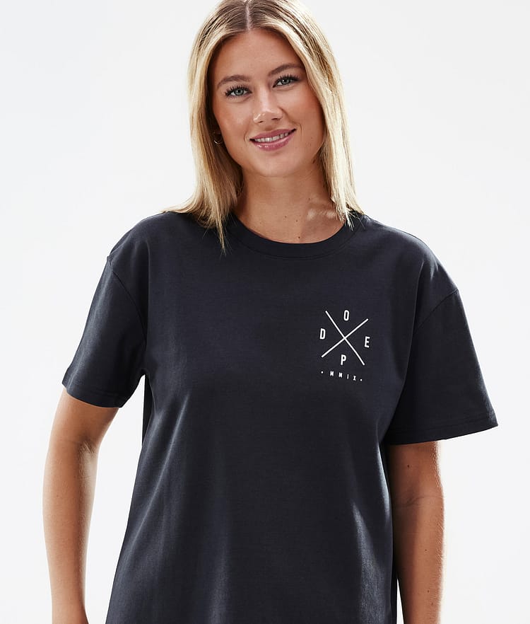 Dope Standard W 2022 T-shirt Dames 2X-Up Black