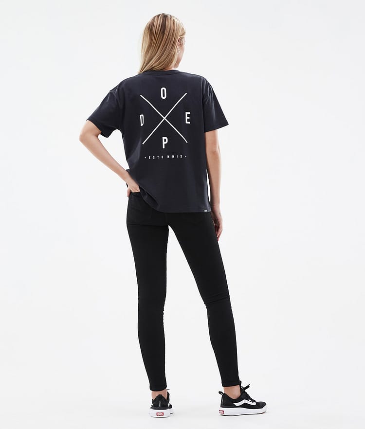 Dope Standard W 2022 T-shirt Dames 2X-Up Black, Afbeelding 4 van 5