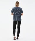 Dope Standard W 2022 T-Shirt Damen 2X-Up Metal Blue