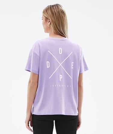 Dope Standard W 2022 Camiseta Mujer 2X-Up Faded Violet