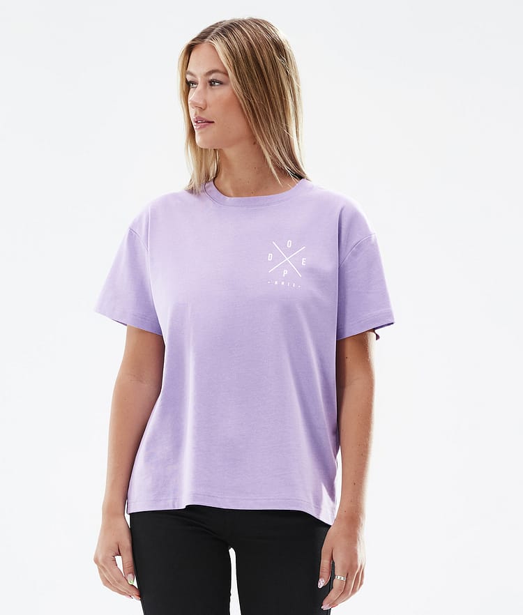 Dope Standard W 2022 T-shirt Kobiety 2X-Up Faded Violet