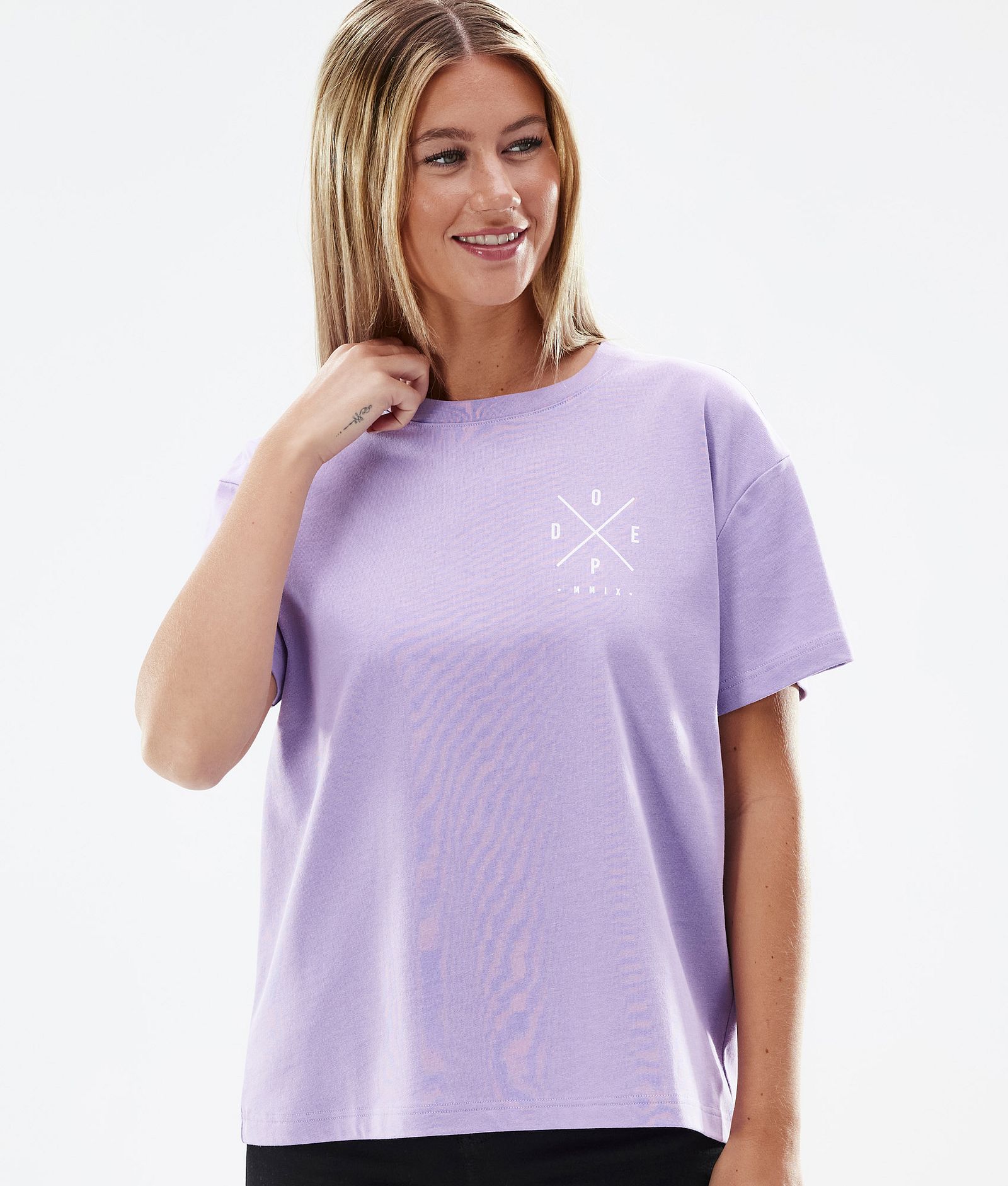 Dope Standard W 2022 T-shirt Kobiety 2X-Up Faded Violet