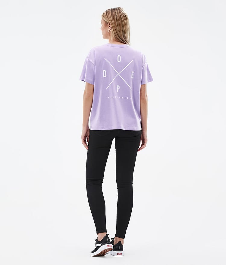 Dope Standard W 2022 T-shirt Dames 2X-Up Faded Violet, Afbeelding 4 van 5