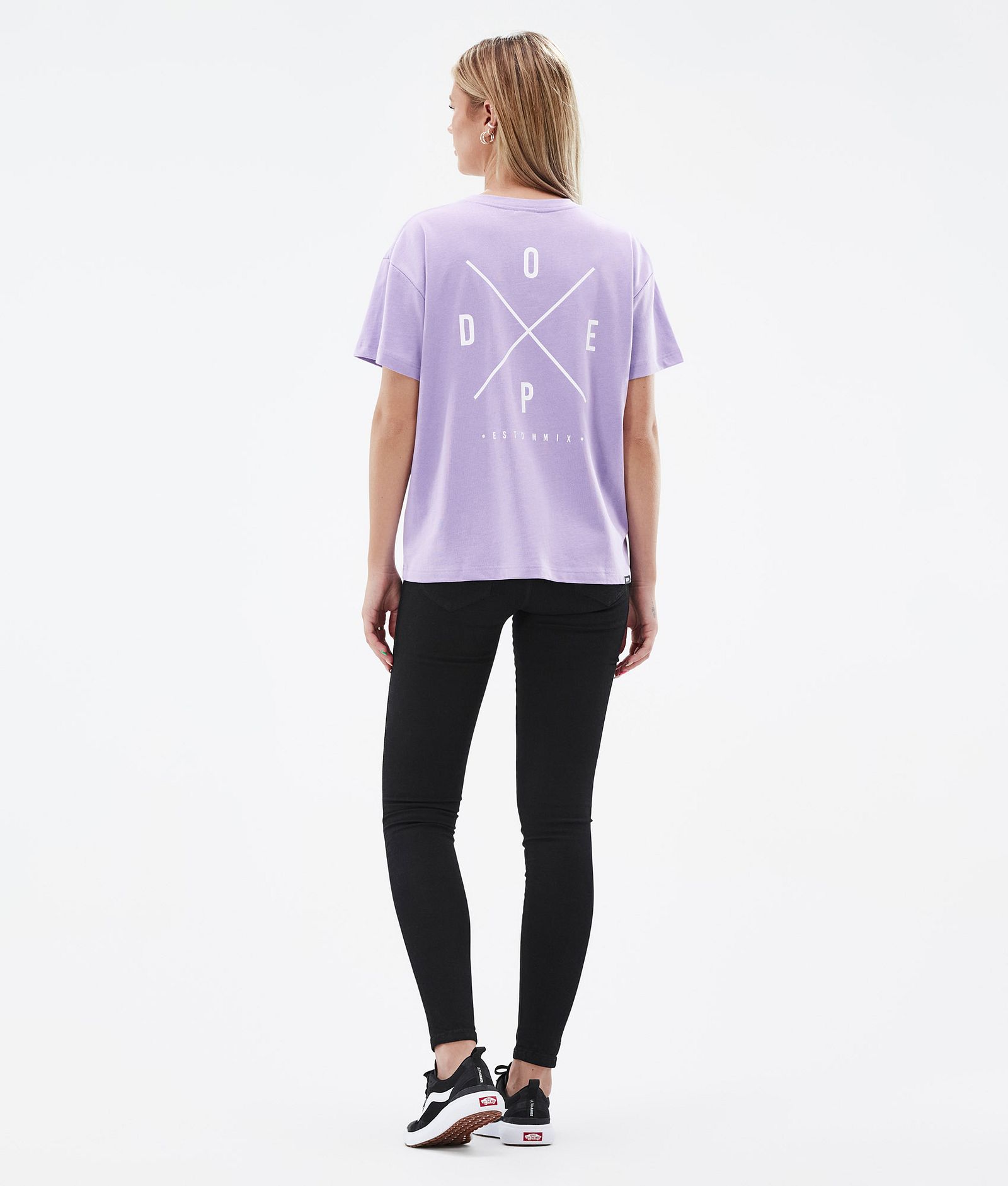 Dope Standard W 2022 T-shirt Dames 2X-Up Faded Violet