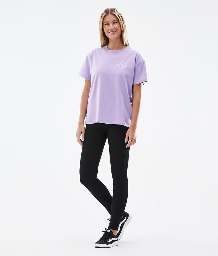 Dope Standard W 2022 T-shirt Donna 2X-Up Faded Violet, Immagine 5 di 5