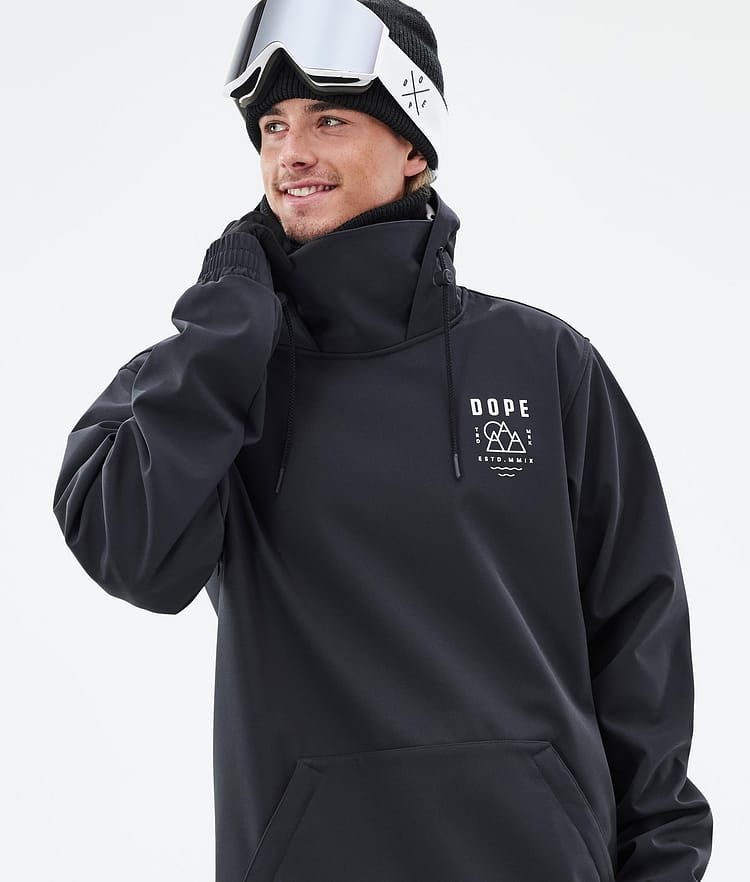 Dope Yeti 2022 Snowboard Jacket Men Summit Black