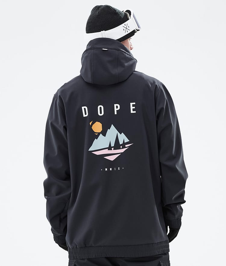 Dope Yeti 2022 Veste Snowboard Homme Pine Black