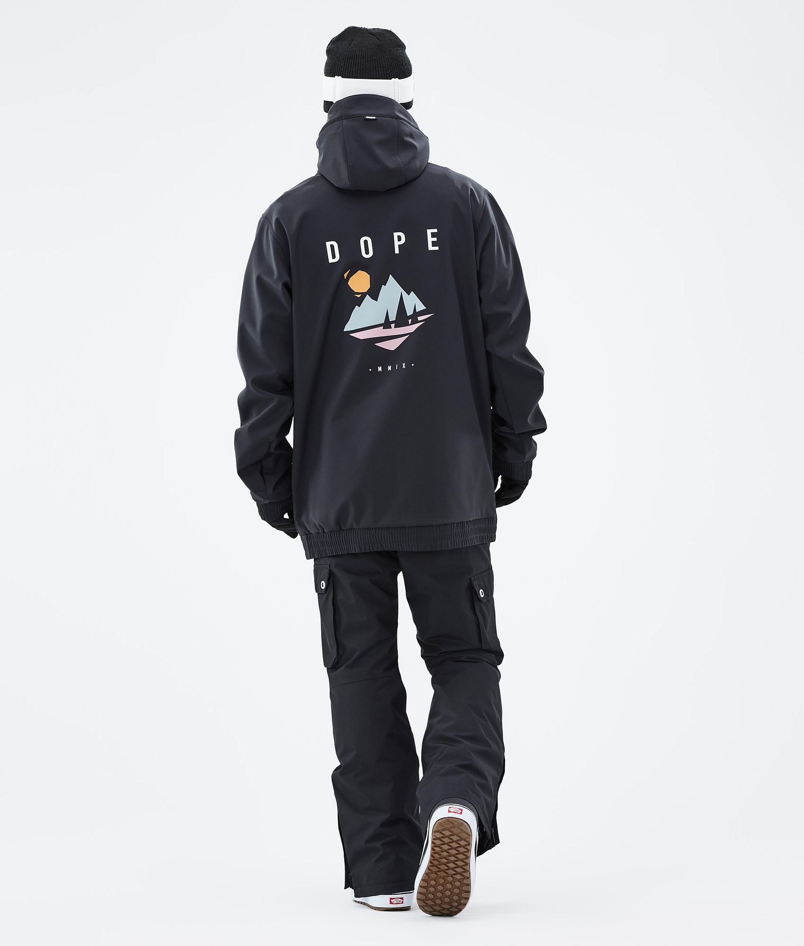 Dope Yeti 2022 Snowboard Jacket Men Pine Black