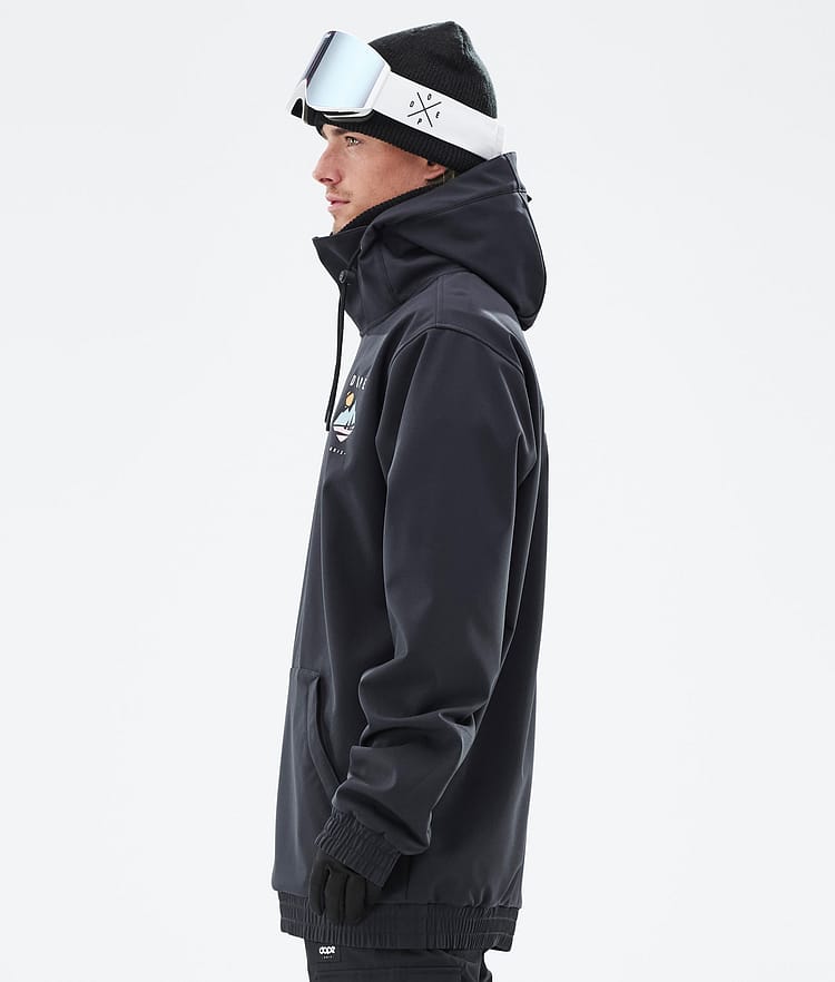 Dope Yeti 2022 Kurtka Snowboardowa Mężczyźni Pine Black, Zdjęcie 7 z 8