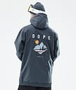 Dope Yeti 2022 Kurtka Snowboardowa Mężczyźni Pine Metal Blue