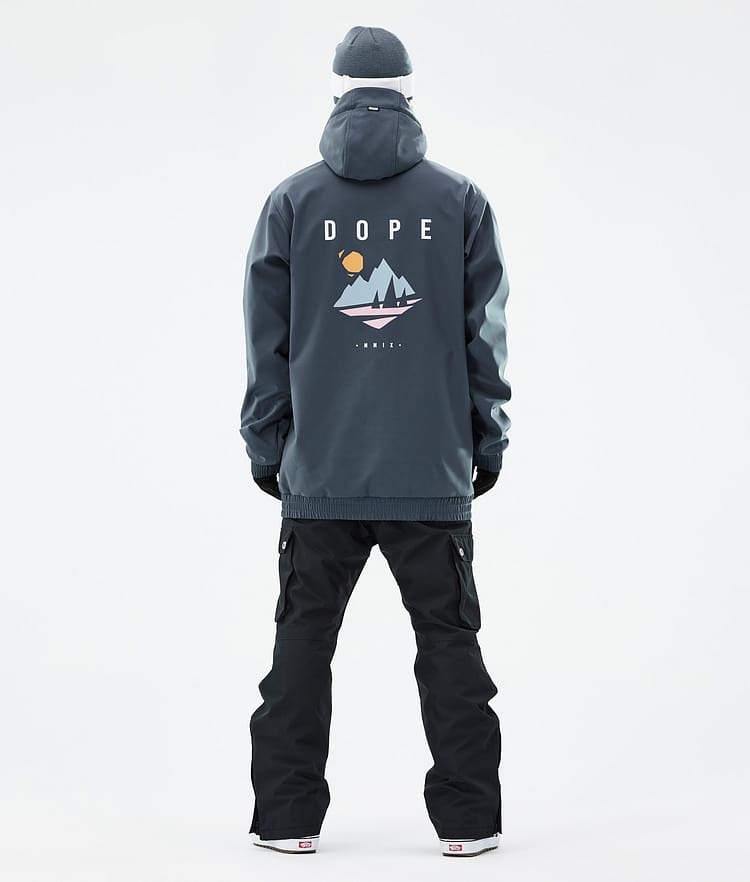 Dope Yeti 2022 Giacca Snowboard Uomo Pine Metal Blue, Immagine 4 di 8