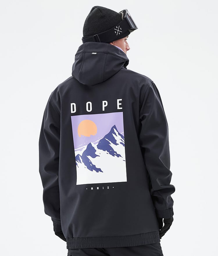 Dope Yeti 2022 Snowboardjakke Herre Peak Black, Billede 1 af 8