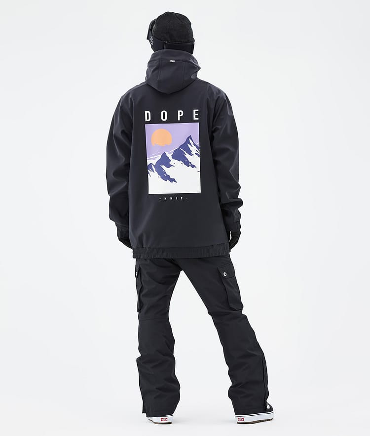 Dope Yeti 2022 Kurtka Snowboardowa Mężczyźni Peak Black, Zdjęcie 4 z 8