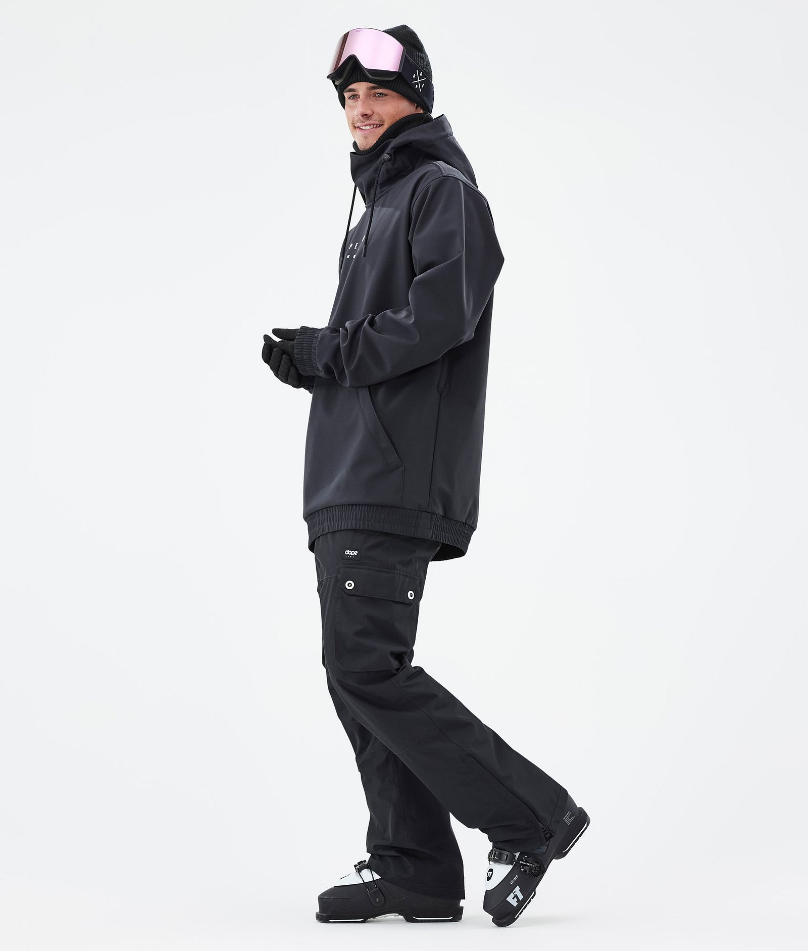 Dope Yeti 2022 Ski Jacket Men Range Black